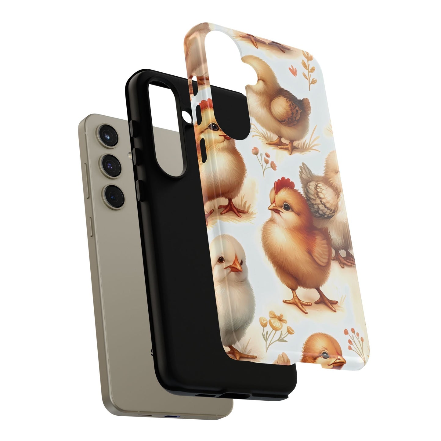 Baby Chick Phone Case - Chick - a - Boo Baby Chickens Phone Case for iPhone 15, 14, 13, 12, 11, Google, & Samsung Galaxy S23 S22 S21 S20 Series. - BOGO Cases