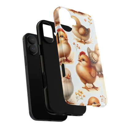 Baby Chick Phone Case - Chick - a - Boo Baby Chickens Phone Case for iPhone 15, 14, 13, 12, 11, Google, & Samsung Galaxy S23 S22 S21 S20 Series. - BOGO Cases