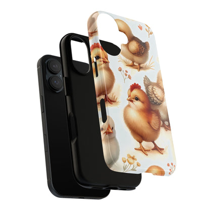 Baby Chick Phone Case - Chick - a - Boo Baby Chickens Phone Case for iPhone 15, 14, 13, 12, 11, Google, & Samsung Galaxy S23 S22 S21 S20 Series. - BOGO Cases