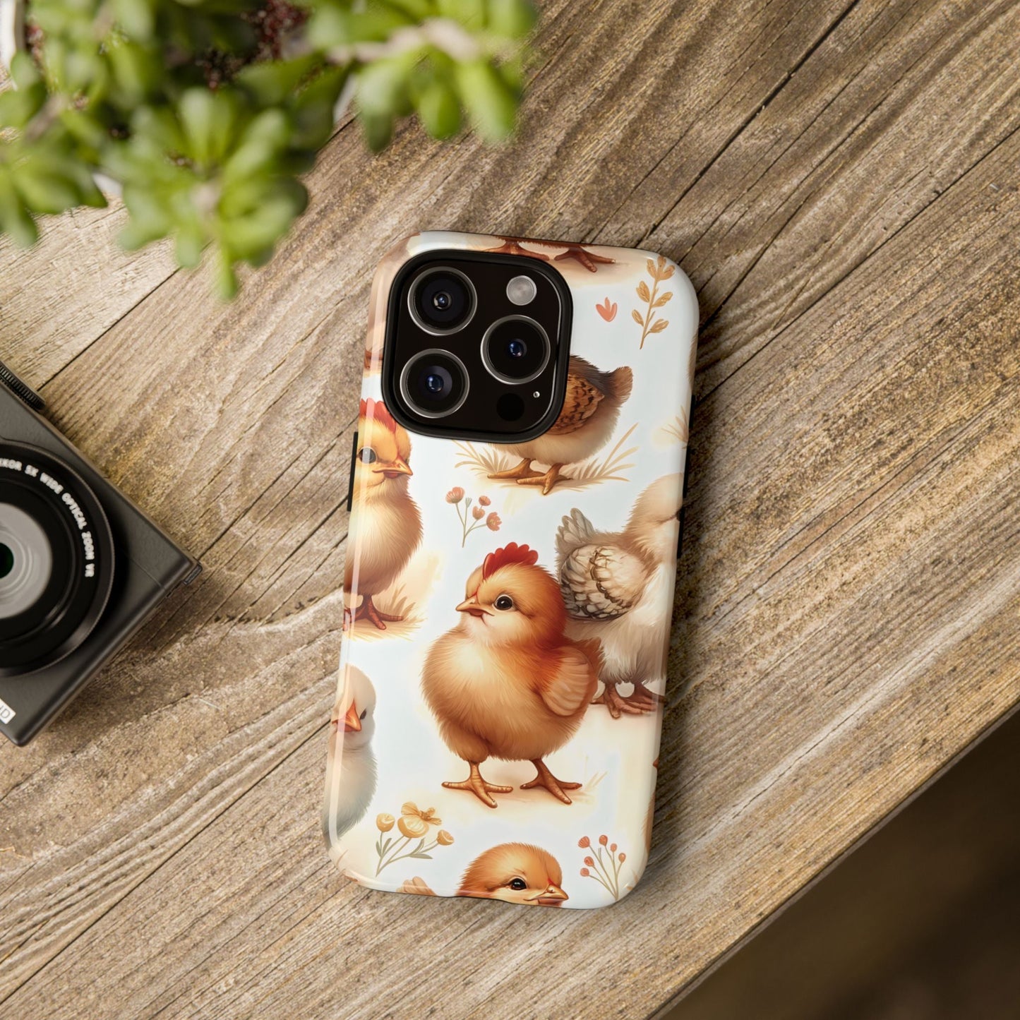 Baby Chick Phone Case - Chick - a - Boo Baby Chickens Phone Case for iPhone 15, 14, 13, 12, 11, Google, & Samsung Galaxy S23 S22 S21 S20 Series. - BOGO Cases