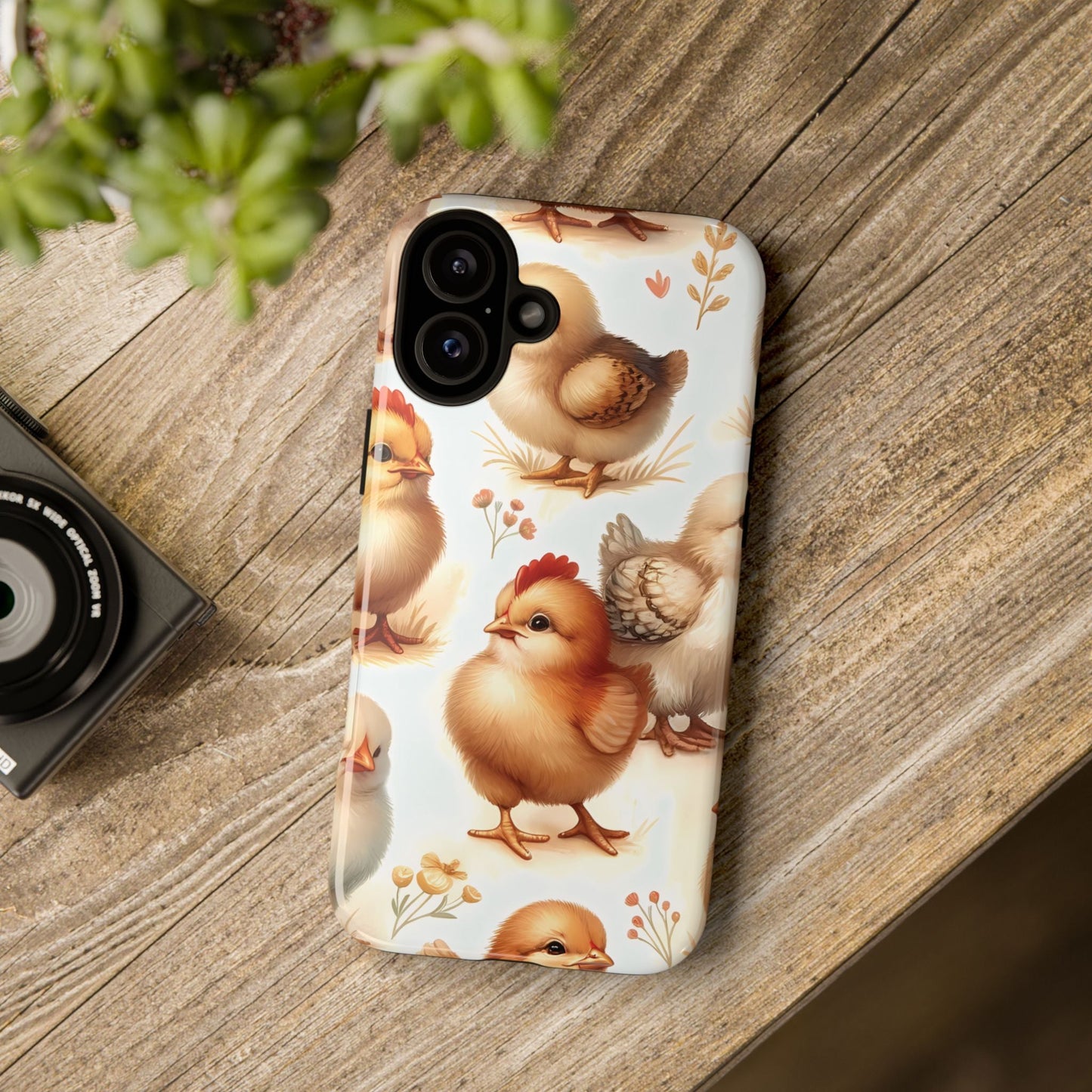 Baby Chick Phone Case - Chick - a - Boo Baby Chickens Phone Case for iPhone 15, 14, 13, 12, 11, Google, & Samsung Galaxy S23 S22 S21 S20 Series. - BOGO Cases