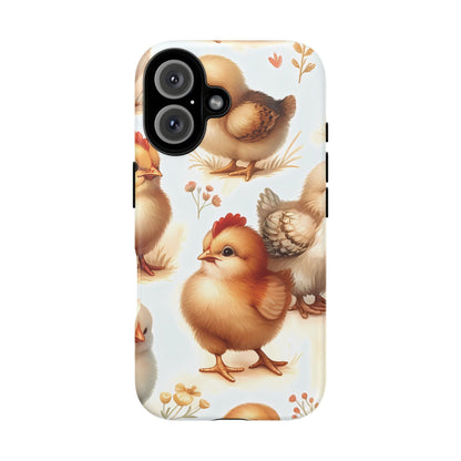 Baby Chick Phone Case - Chick - a - Boo Baby Chickens Phone Case for iPhone 15, 14, 13, 12, 11, Google, & Samsung Galaxy S23 S22 S21 S20 Series. - BOGO Cases