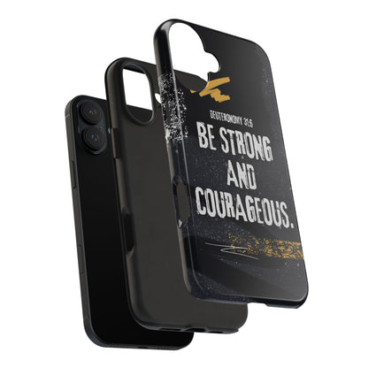 Be Strong and Courageous - iPhone Case - BOGO Cases