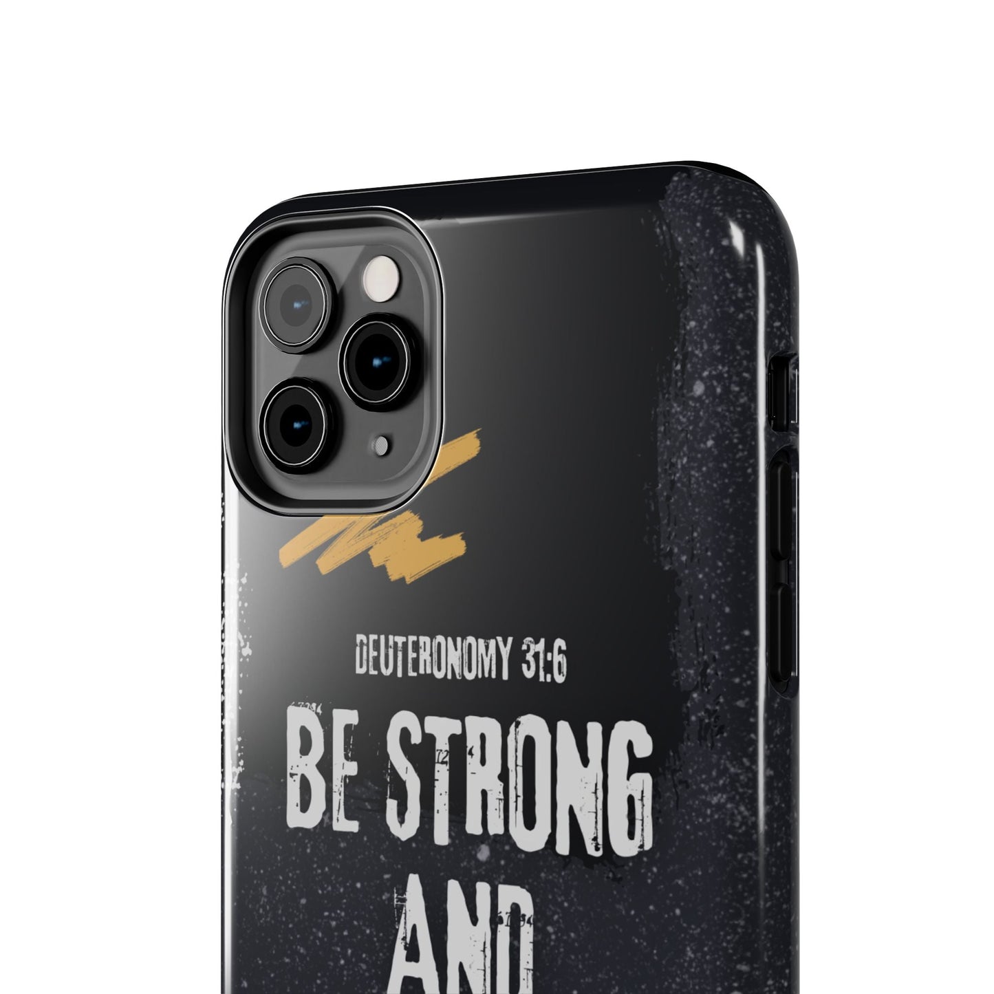 Be Strong and Courageous - iPhone Case - BOGO Cases