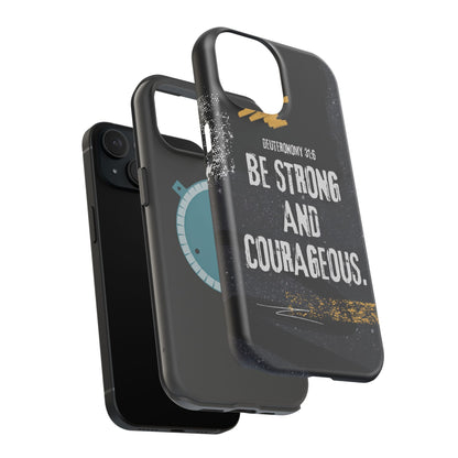 Be Strong and Courageous - MagSafe iPhone Case - BOGO Cases