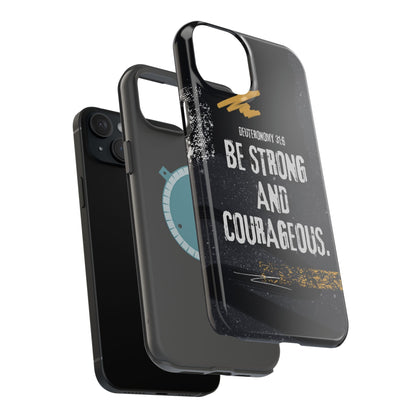 Be Strong and Courageous - MagSafe iPhone Case - BOGO Cases