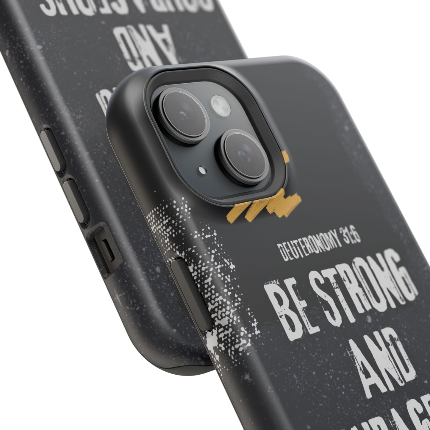 Be Strong and Courageous - MagSafe iPhone Case - BOGO Cases