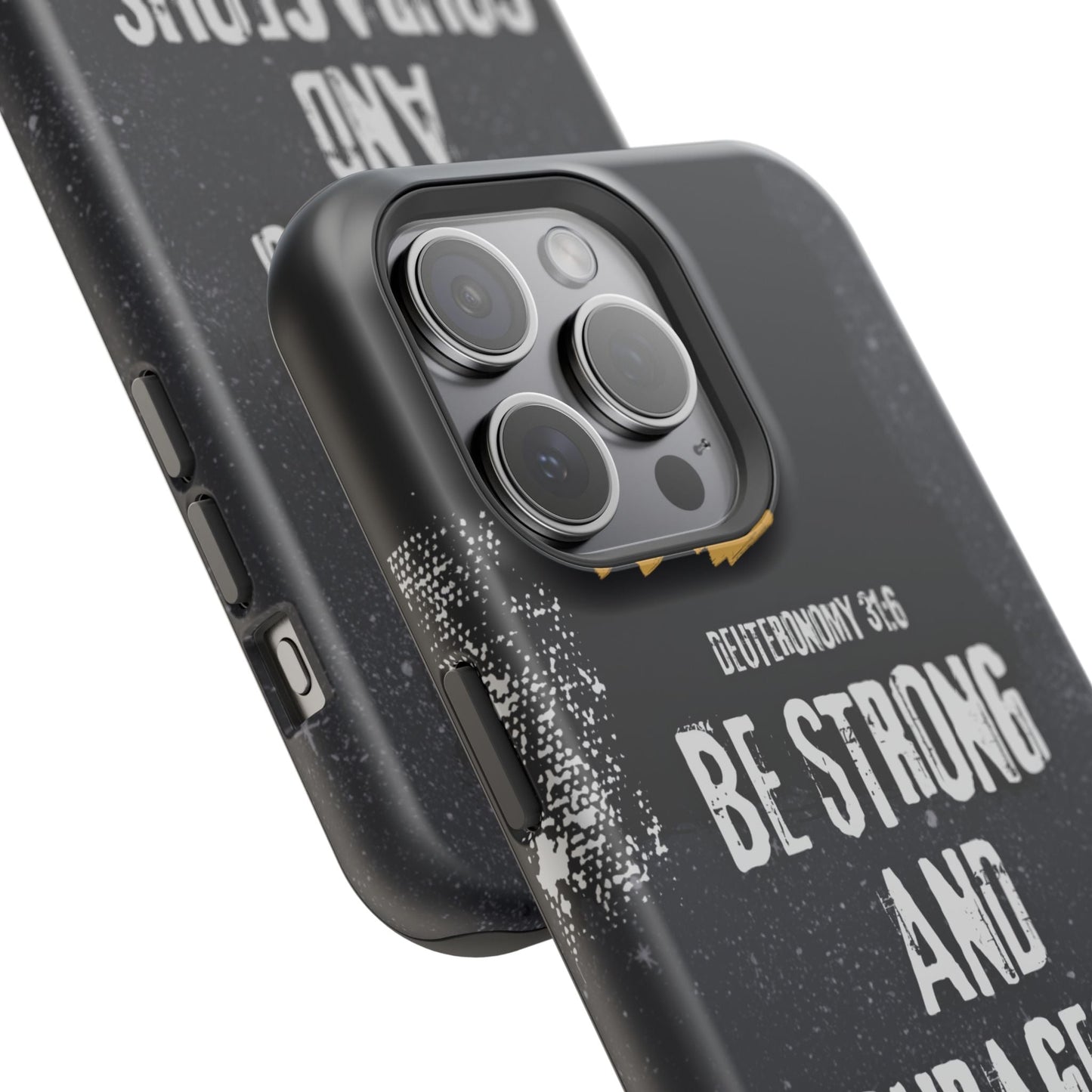 Be Strong and Courageous - MagSafe iPhone Case - BOGO Cases