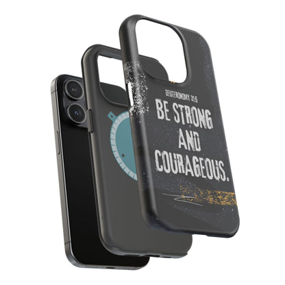 Be Strong and Courageous - MagSafe iPhone Case - BOGO Cases