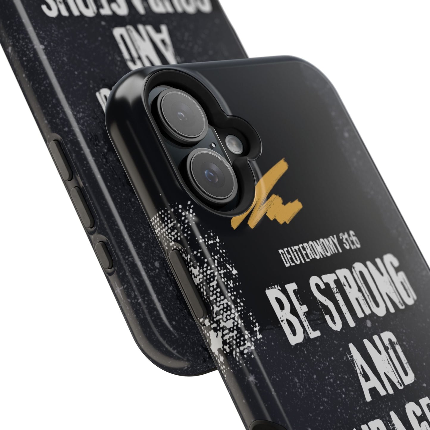 Be Strong and Courageous - MagSafe iPhone Case - BOGO Cases
