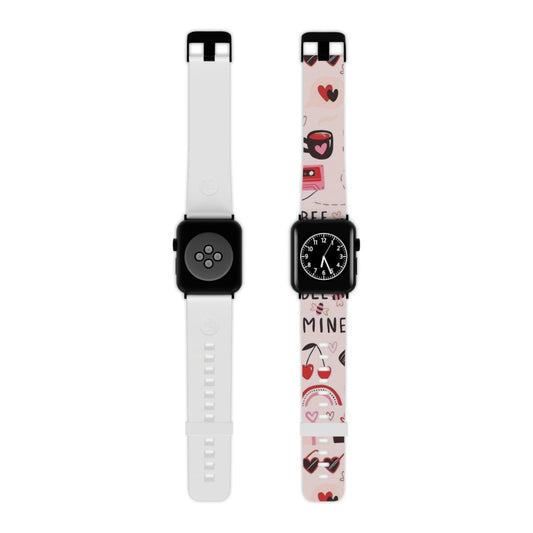 Bee Mine Love Doodles Apple Watch Band - BOGO Cases