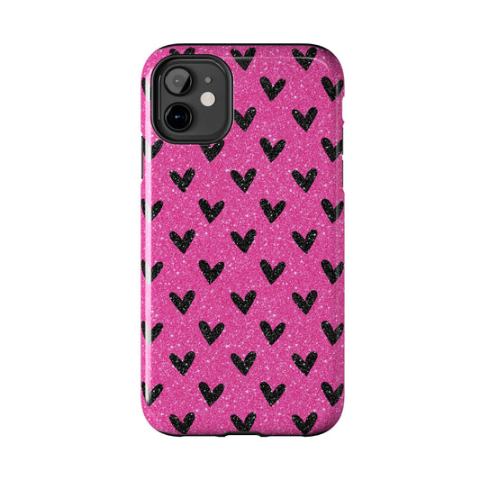 Bling Hearts iPhone Case - BOGO Cases