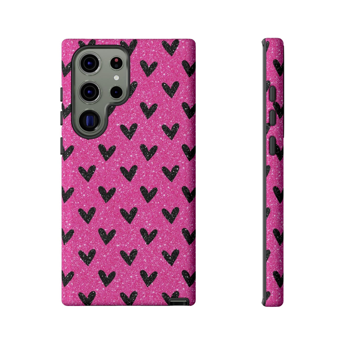 Bling Hearts Samsung Galaxy Case - BOGO Cases