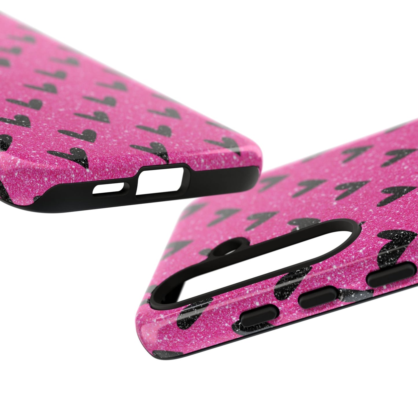Bling Hearts Samsung Galaxy Case - BOGO Cases