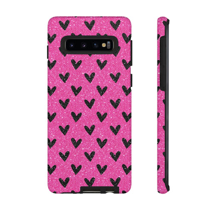 Bling Hearts Samsung Galaxy Case - BOGO Cases