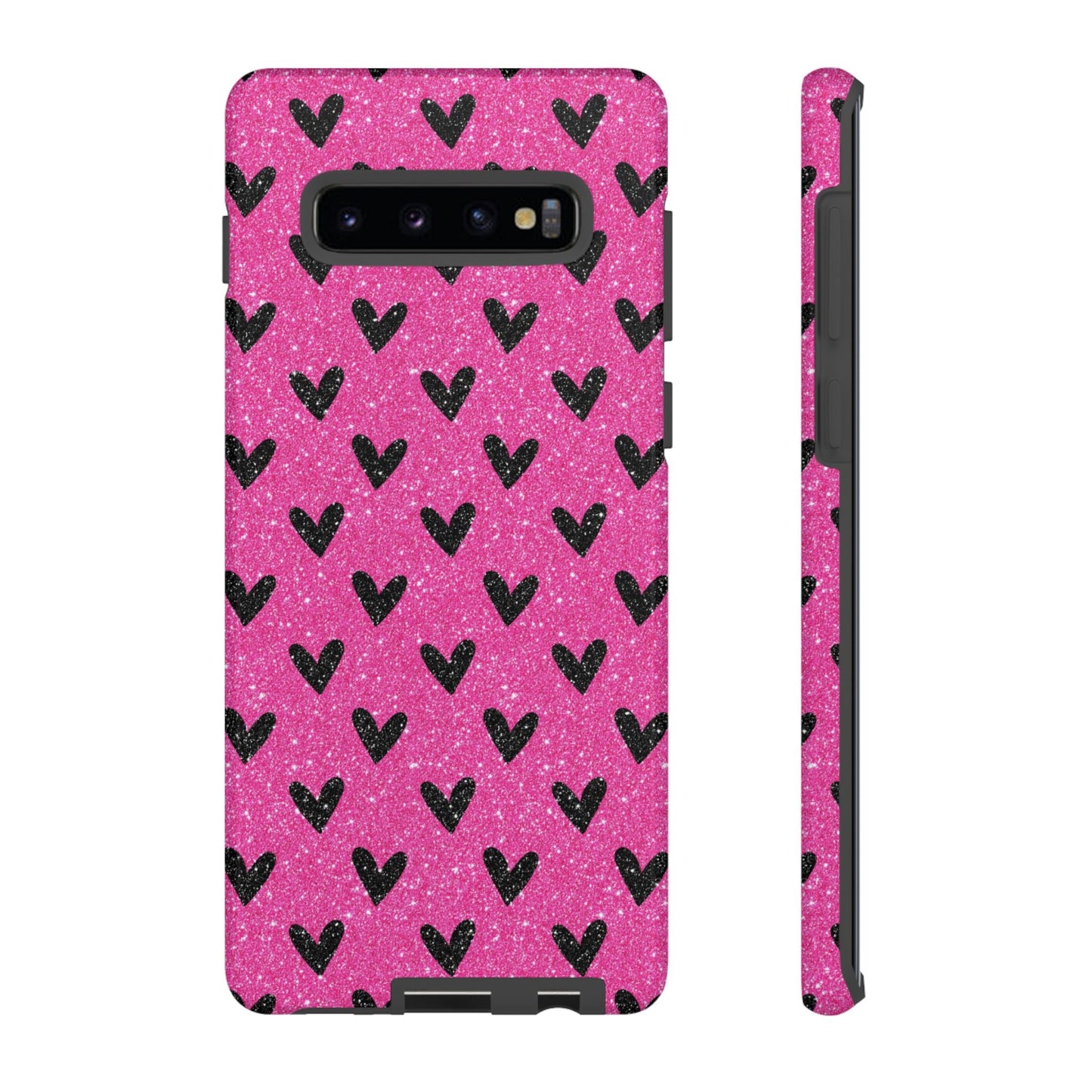 Bling Hearts Samsung Galaxy Case - BOGO Cases