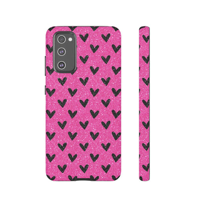 Bling Hearts Samsung Galaxy Case - BOGO Cases