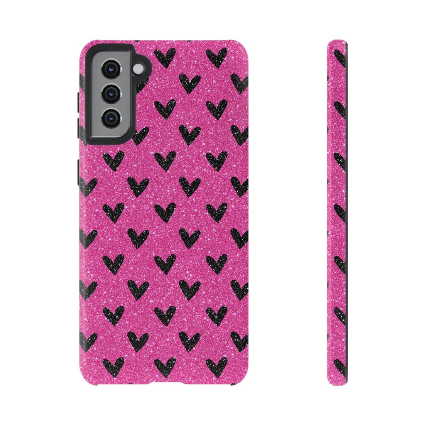 Bling Hearts Samsung Galaxy Case - BOGO Cases