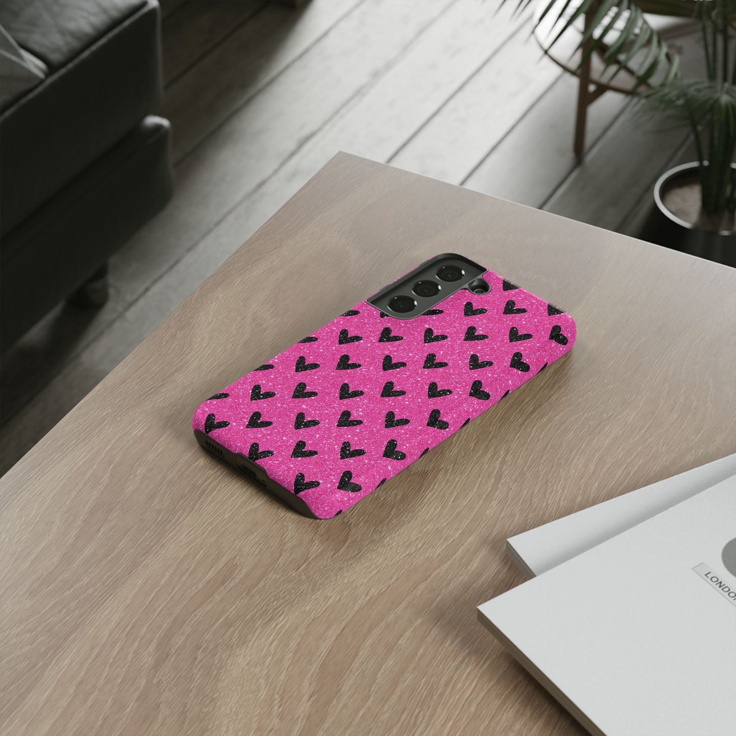 Bling Hearts Samsung Galaxy Case - BOGO Cases