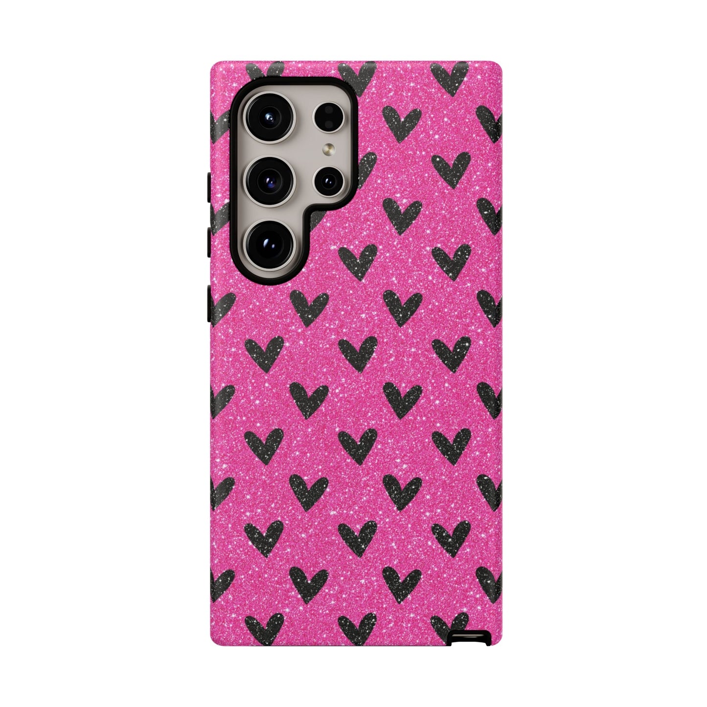 Bling Hearts Samsung Galaxy Case - BOGO Cases