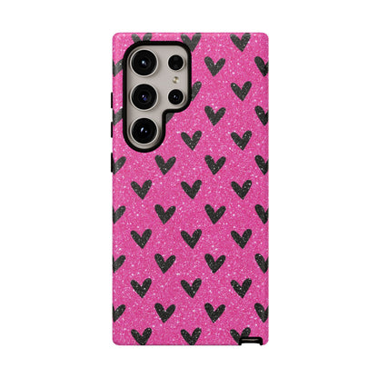 Bling Hearts Samsung Galaxy Case - BOGO Cases