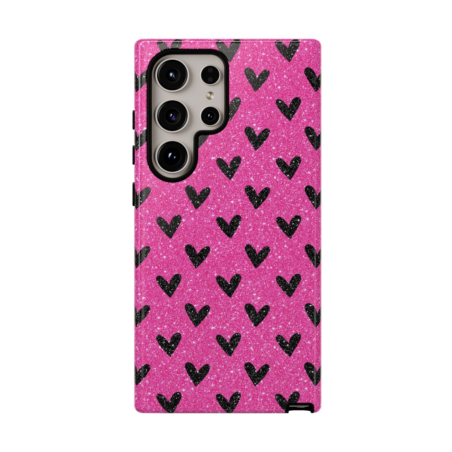 Bling Hearts Samsung Galaxy Case - BOGO Cases