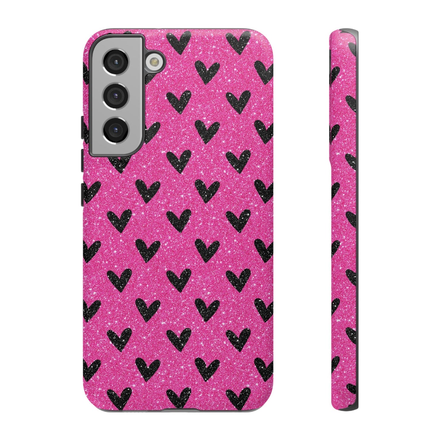 Bling Hearts Samsung Galaxy Case - BOGO Cases