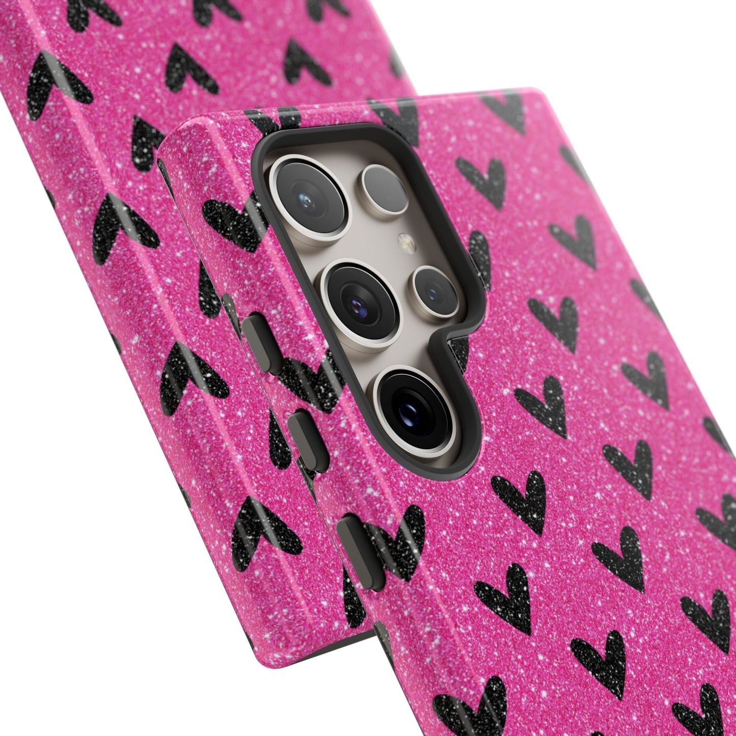 Bling Hearts Samsung Galaxy Case - BOGO Cases