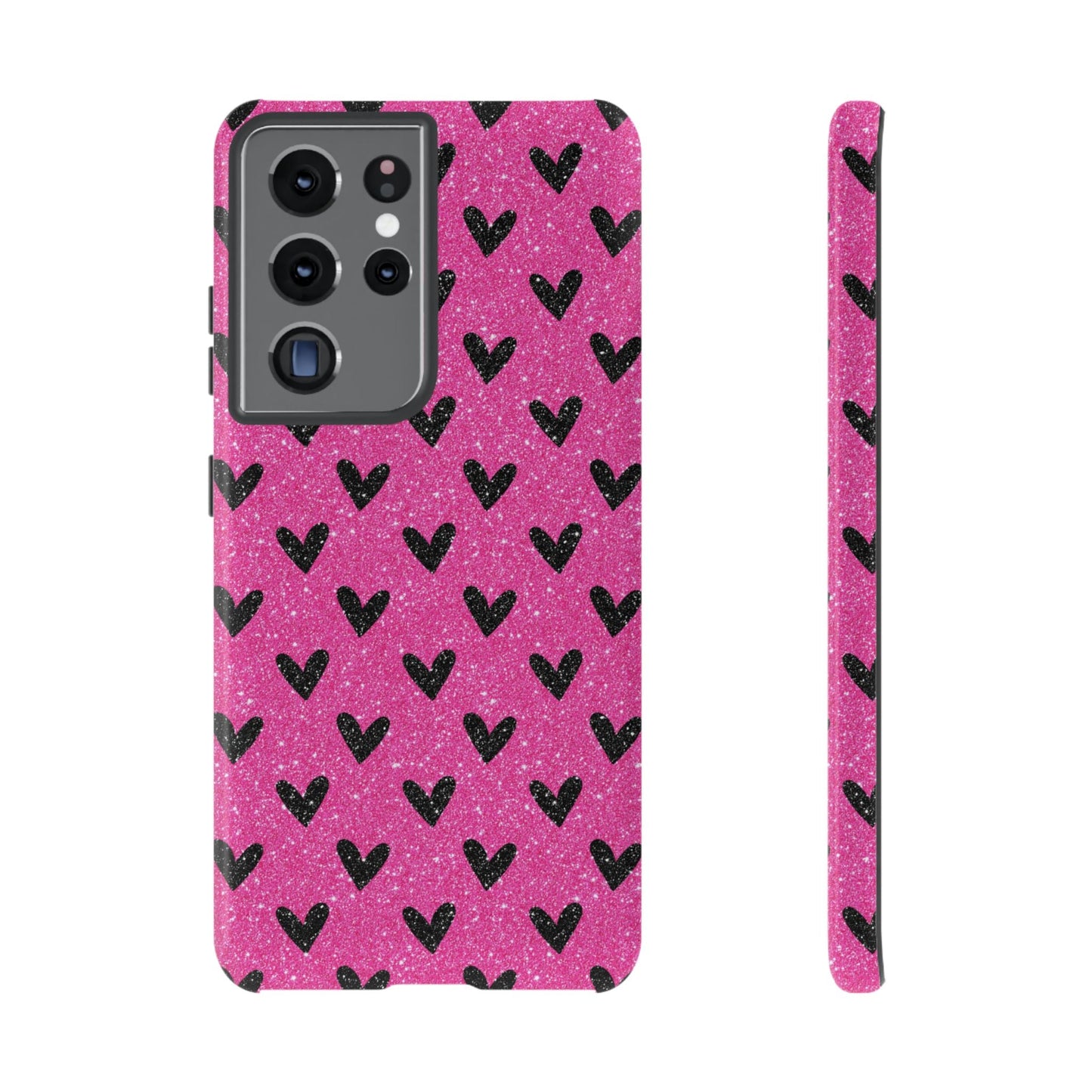 Bling Hearts Samsung Galaxy Case - BOGO Cases