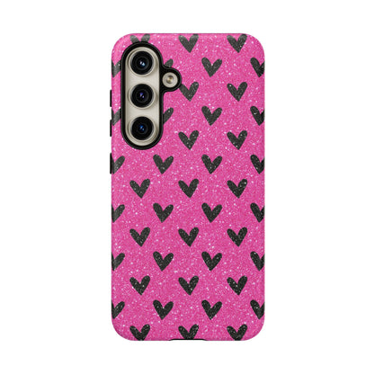 Bling Hearts Samsung Galaxy Case - BOGO Cases