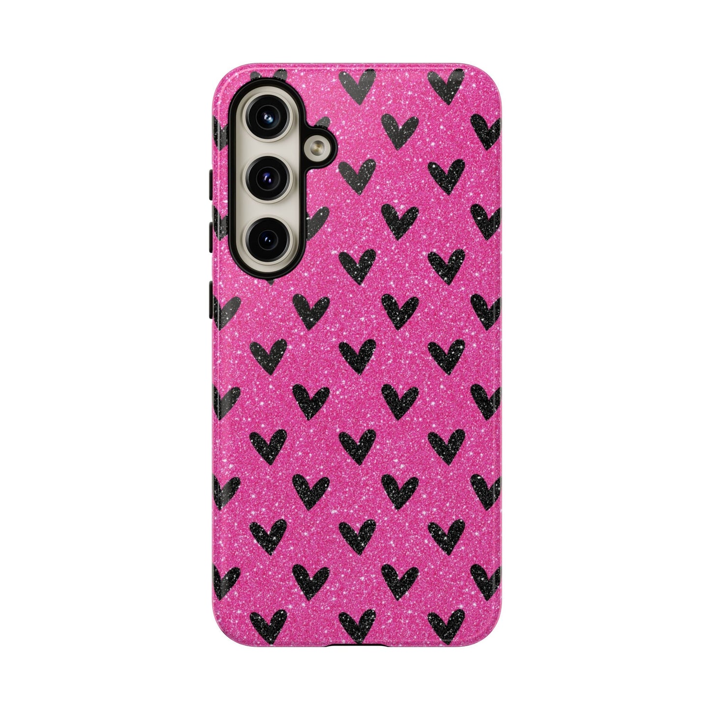 Bling Hearts Samsung Galaxy Case - BOGO Cases