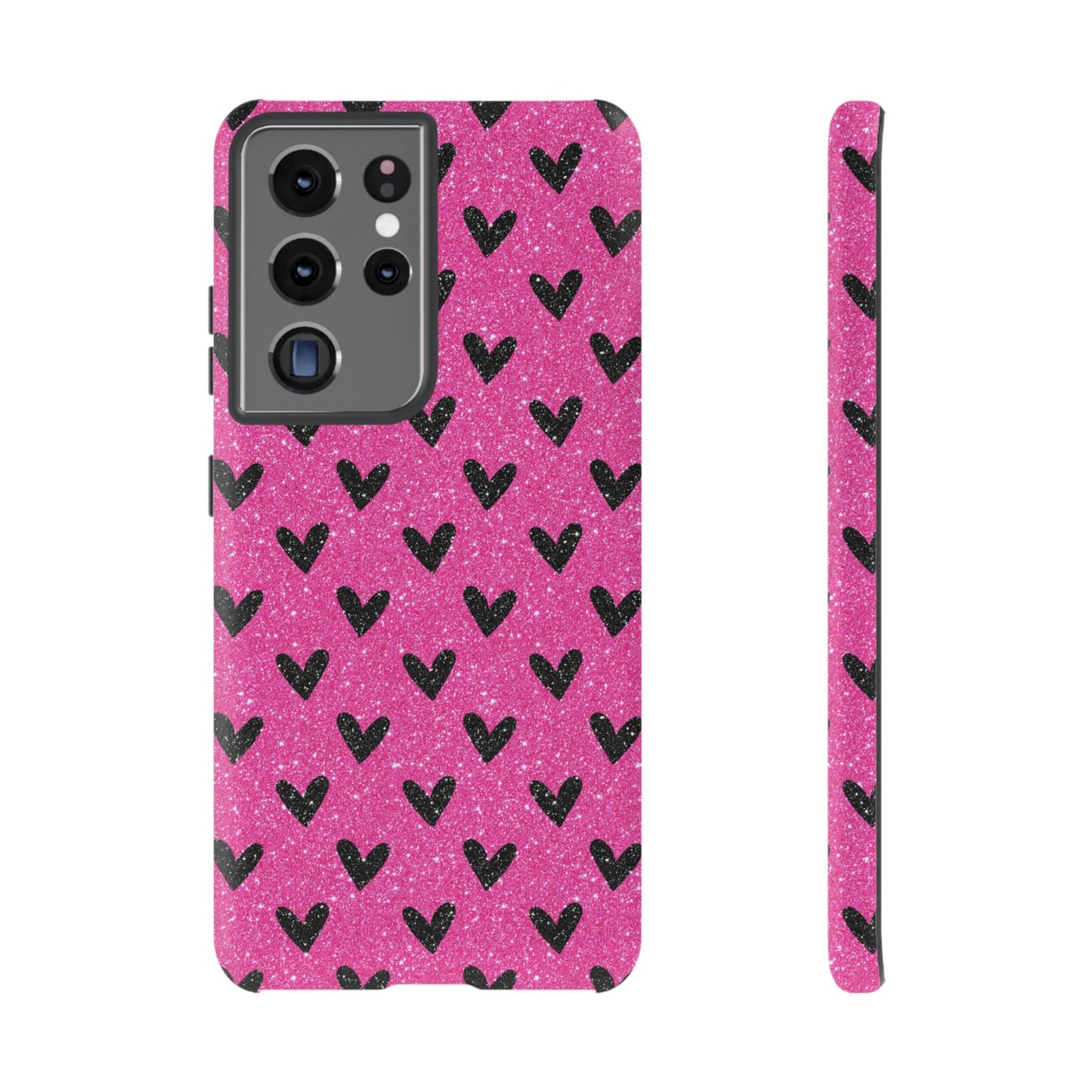 Bling Hearts Samsung Galaxy Case - BOGO Cases