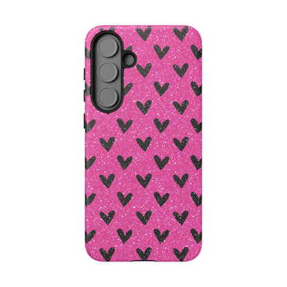 Bling Hearts Samsung Galaxy Case - BOGO Cases