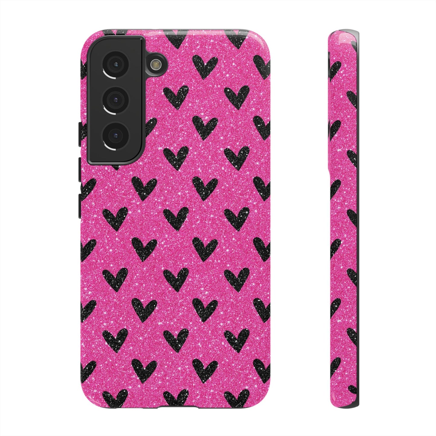Bling Hearts Samsung Galaxy Case - BOGO Cases
