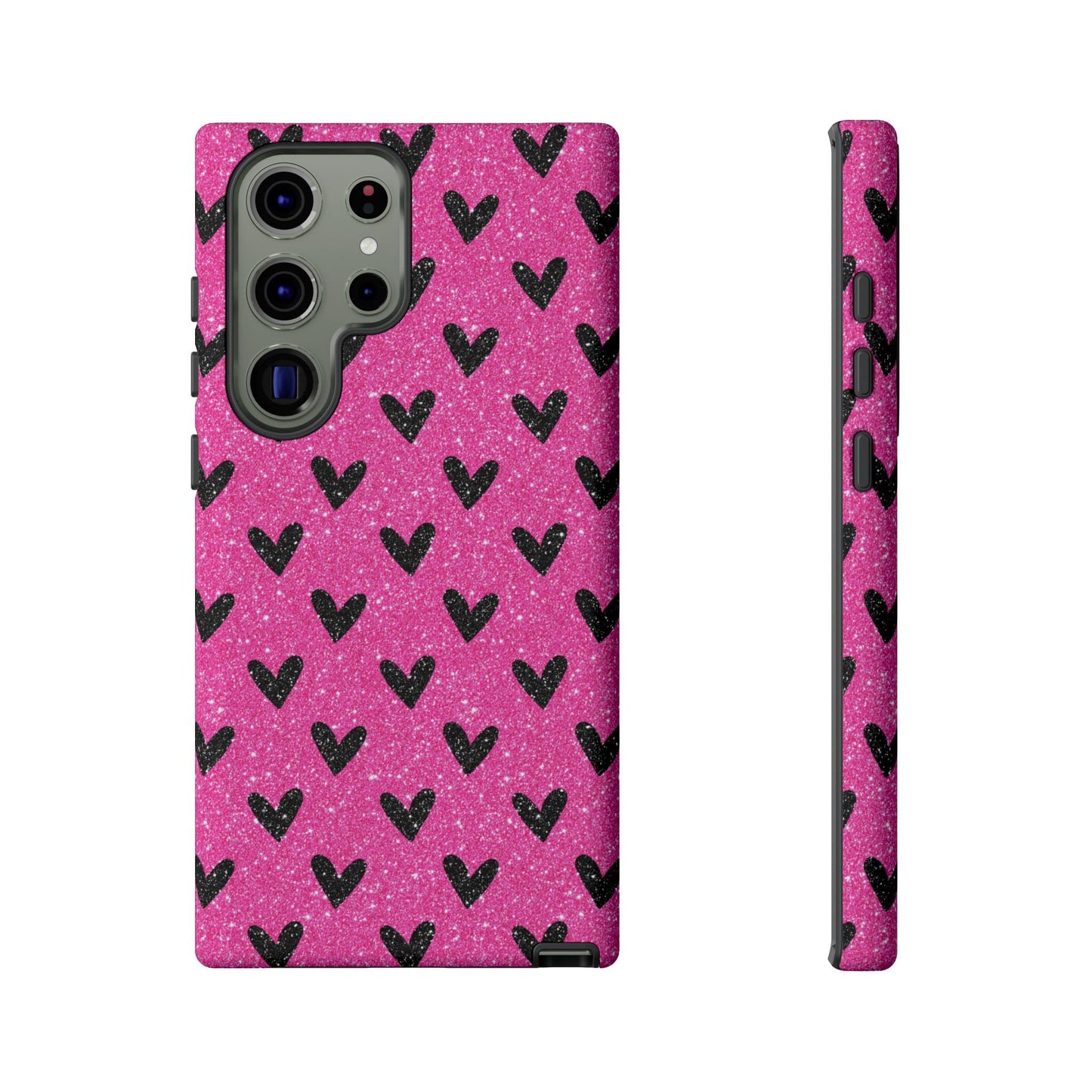 Bling Hearts Samsung Galaxy Case - BOGO Cases