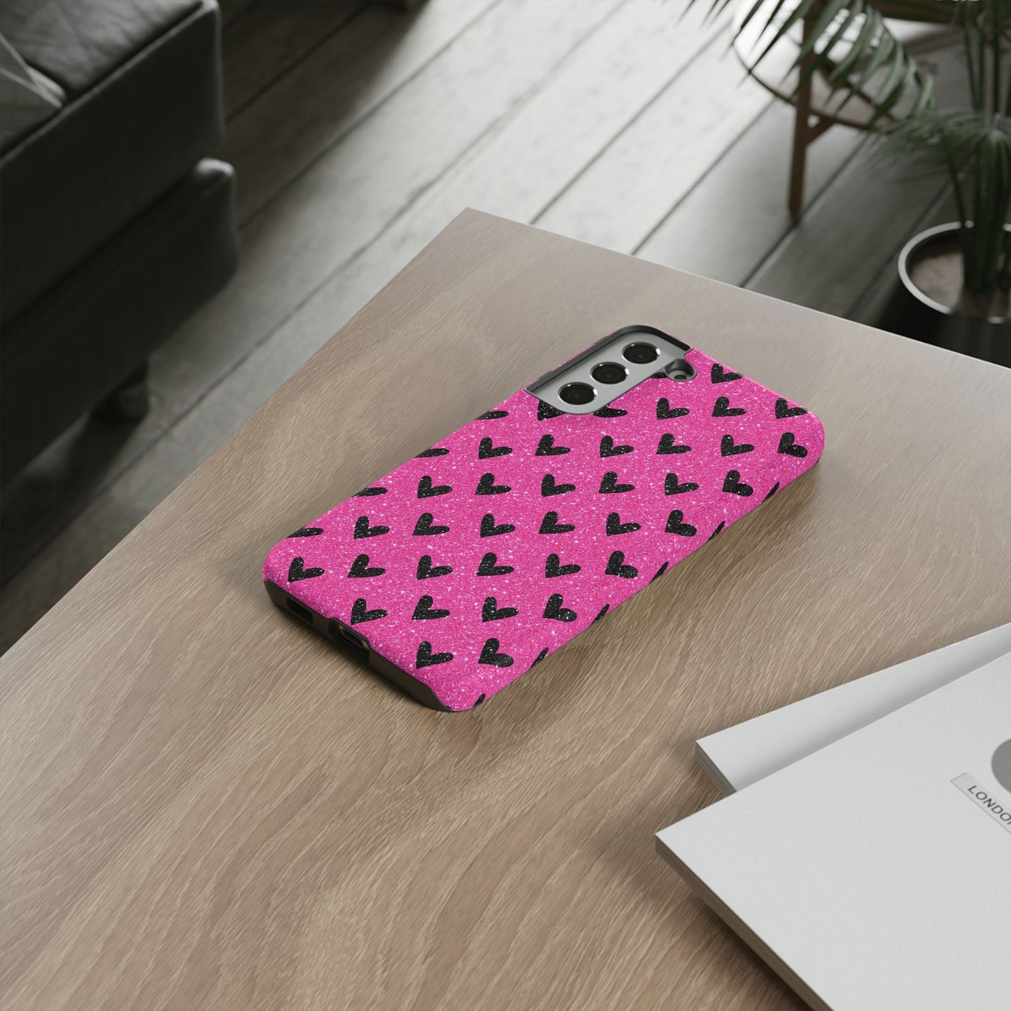 Bling Hearts Samsung Galaxy Case - BOGO Cases