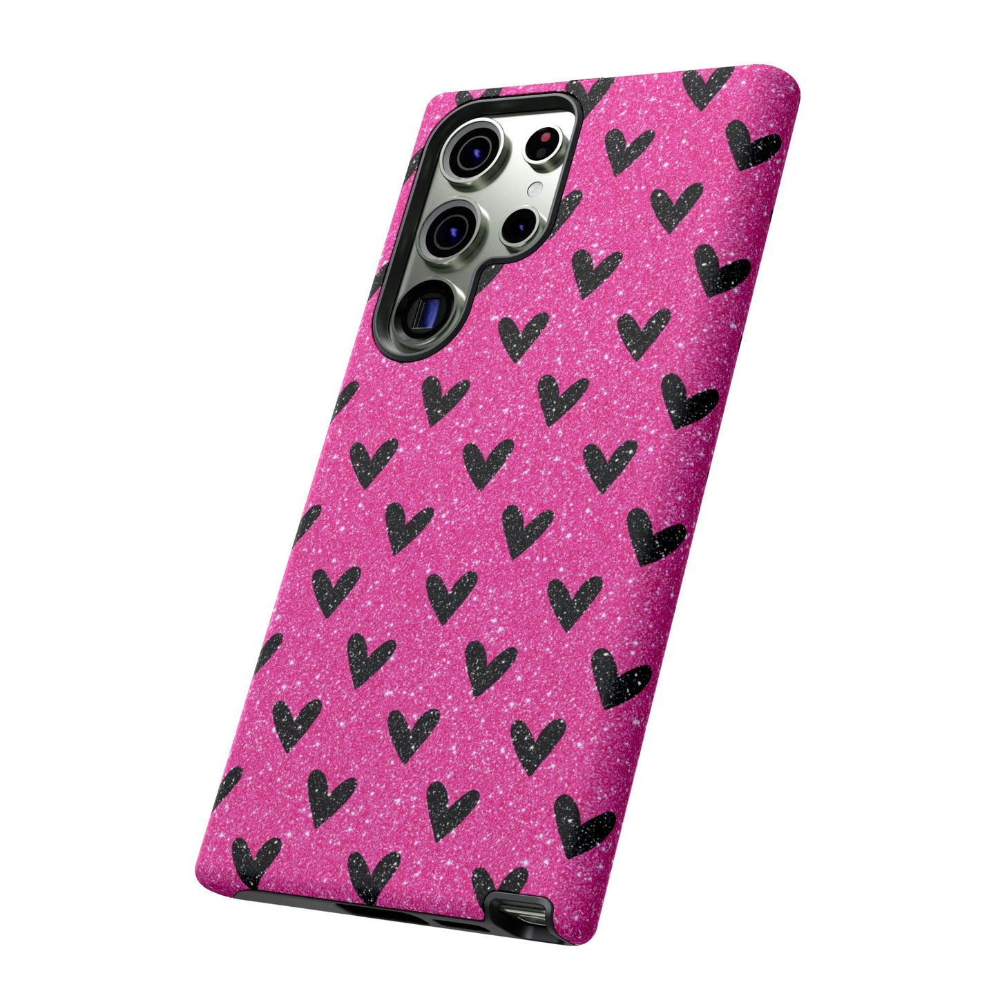 Bling Hearts Samsung Galaxy Case - BOGO Cases
