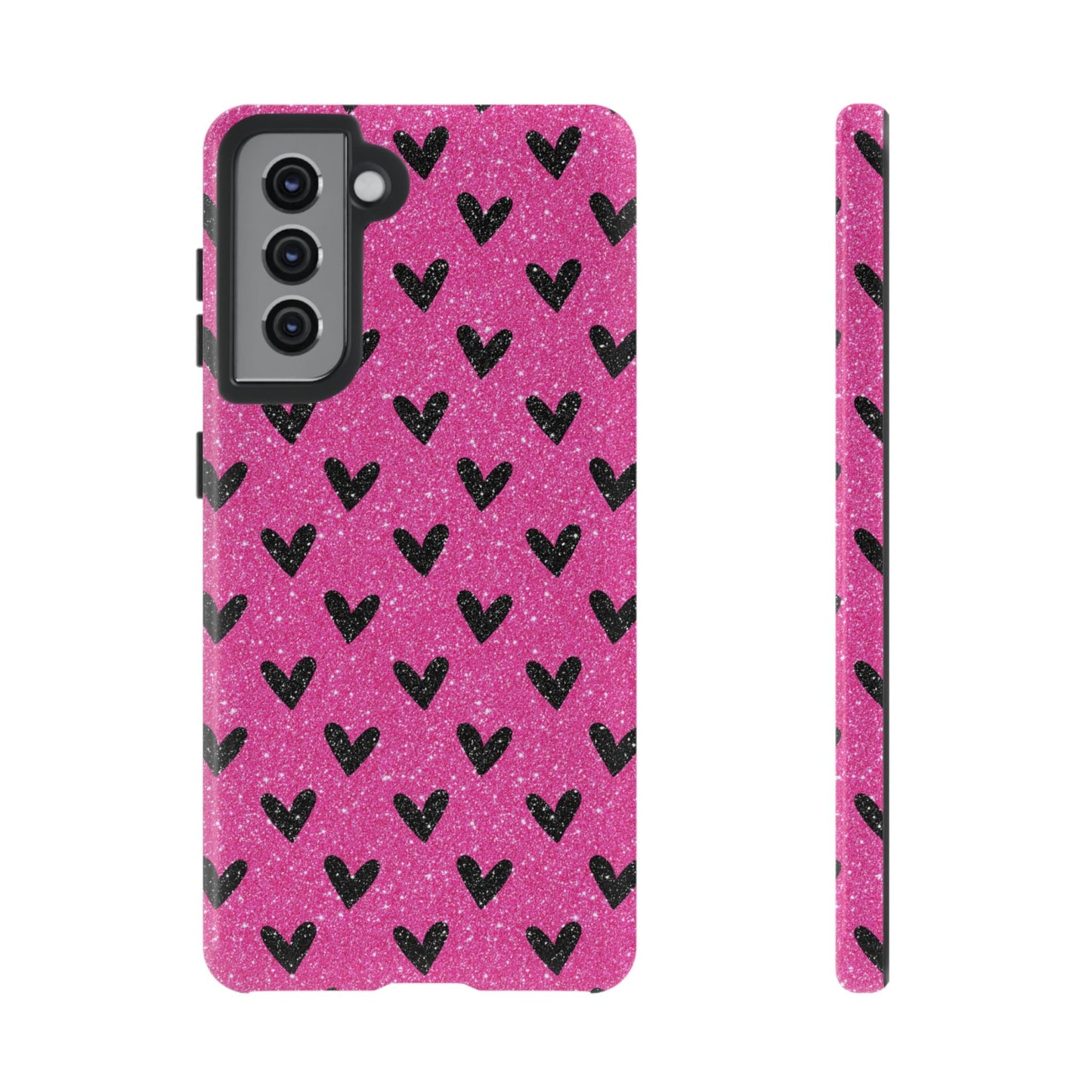 Bling Hearts Samsung Galaxy Case - BOGO Cases