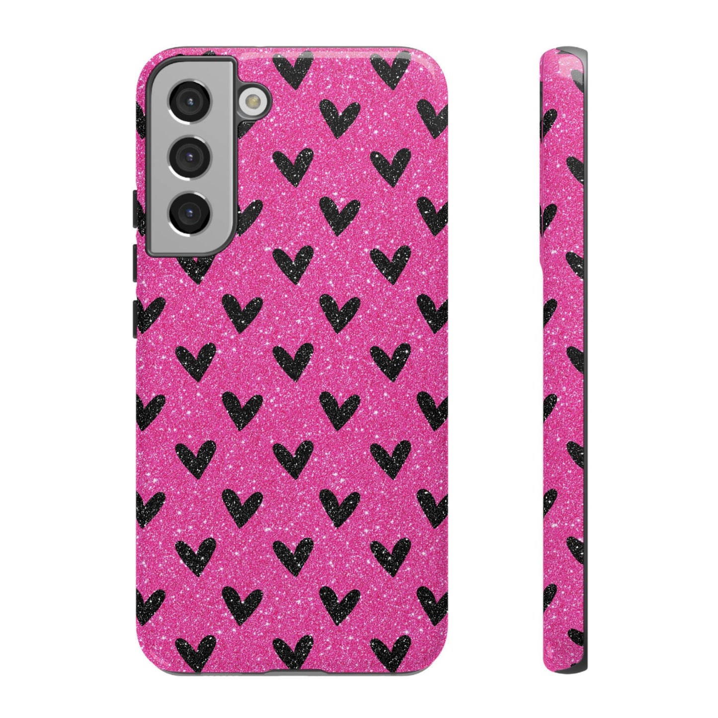 Bling Hearts Samsung Galaxy Case - BOGO Cases