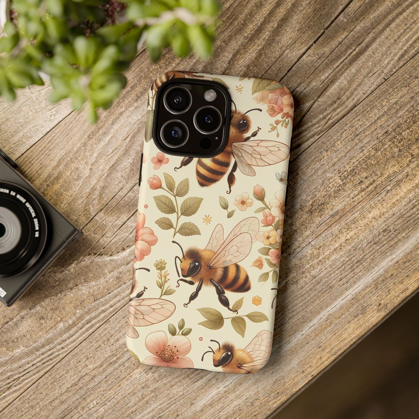 Blossom Buzz: Adorable Honey Bee Case - BOGO Cases