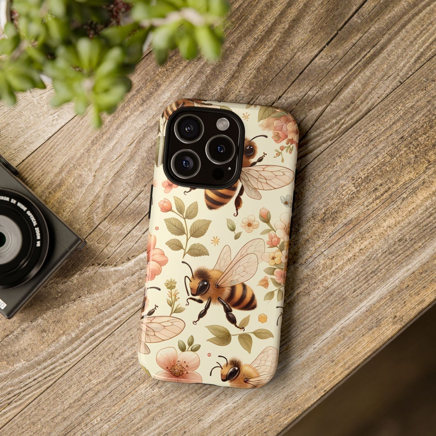 Blossom Buzz: Adorable Honey Bee Case - BOGO Cases