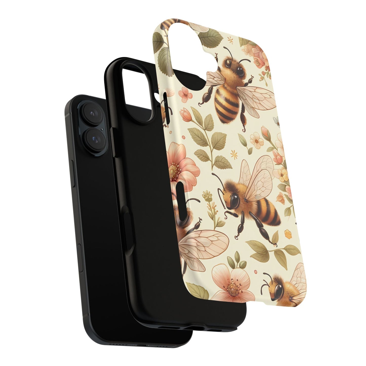 Blossom Buzz: Adorable Honey Bee Case - BOGO Cases