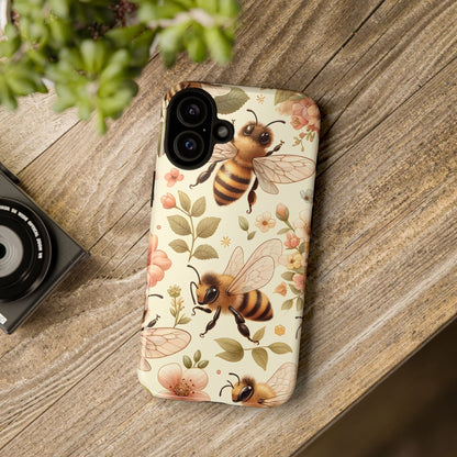 Blossom Buzz: Adorable Honey Bee Case - BOGO Cases