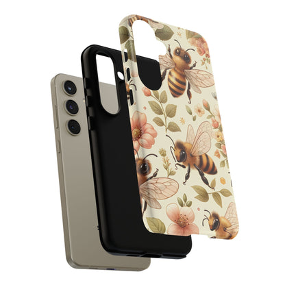 Blossom Buzz: Adorable Honey Bee Case - BOGO Cases