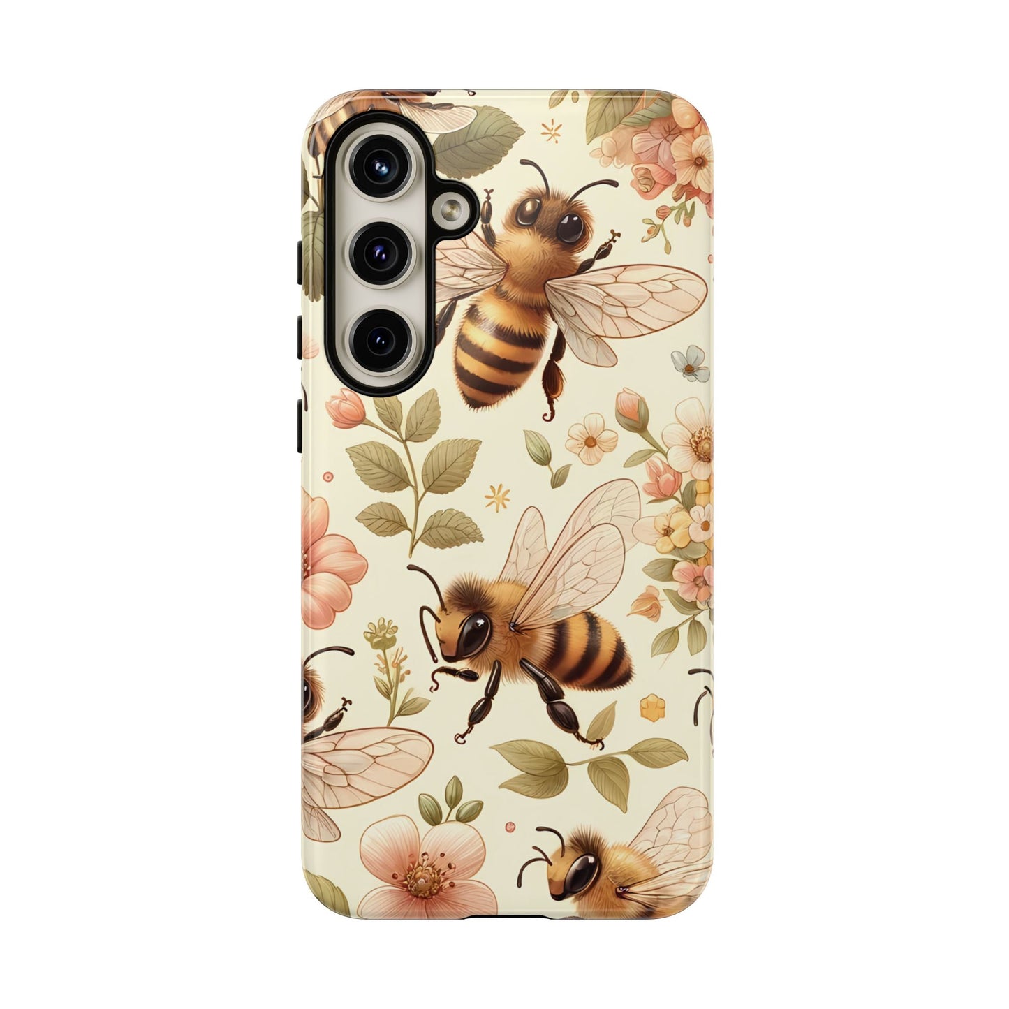 Blossom Buzz: Adorable Honey Bee Case - BOGO Cases