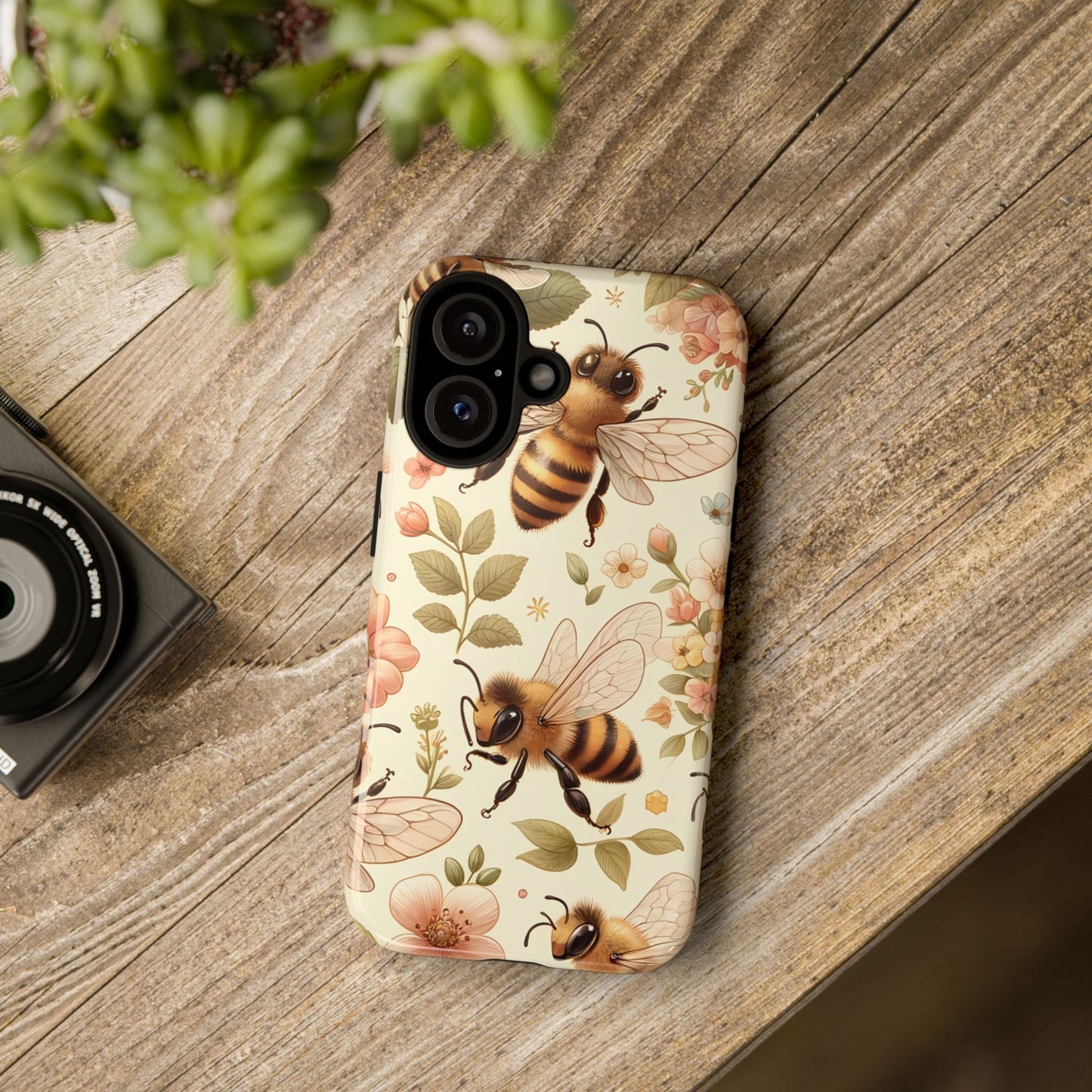 Blossom Buzz: Adorable Honey Bee Case - BOGO Cases