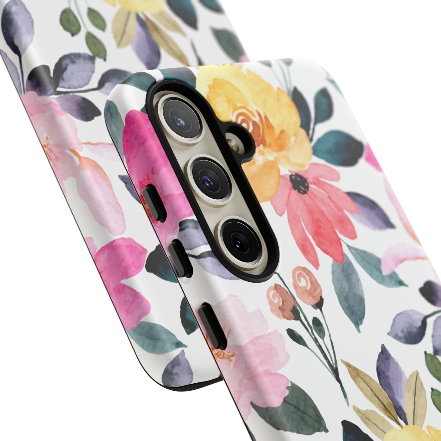 Blossoming Beauty – Samsung Galaxy Case with Watercolor Floral Design - BOGO Cases