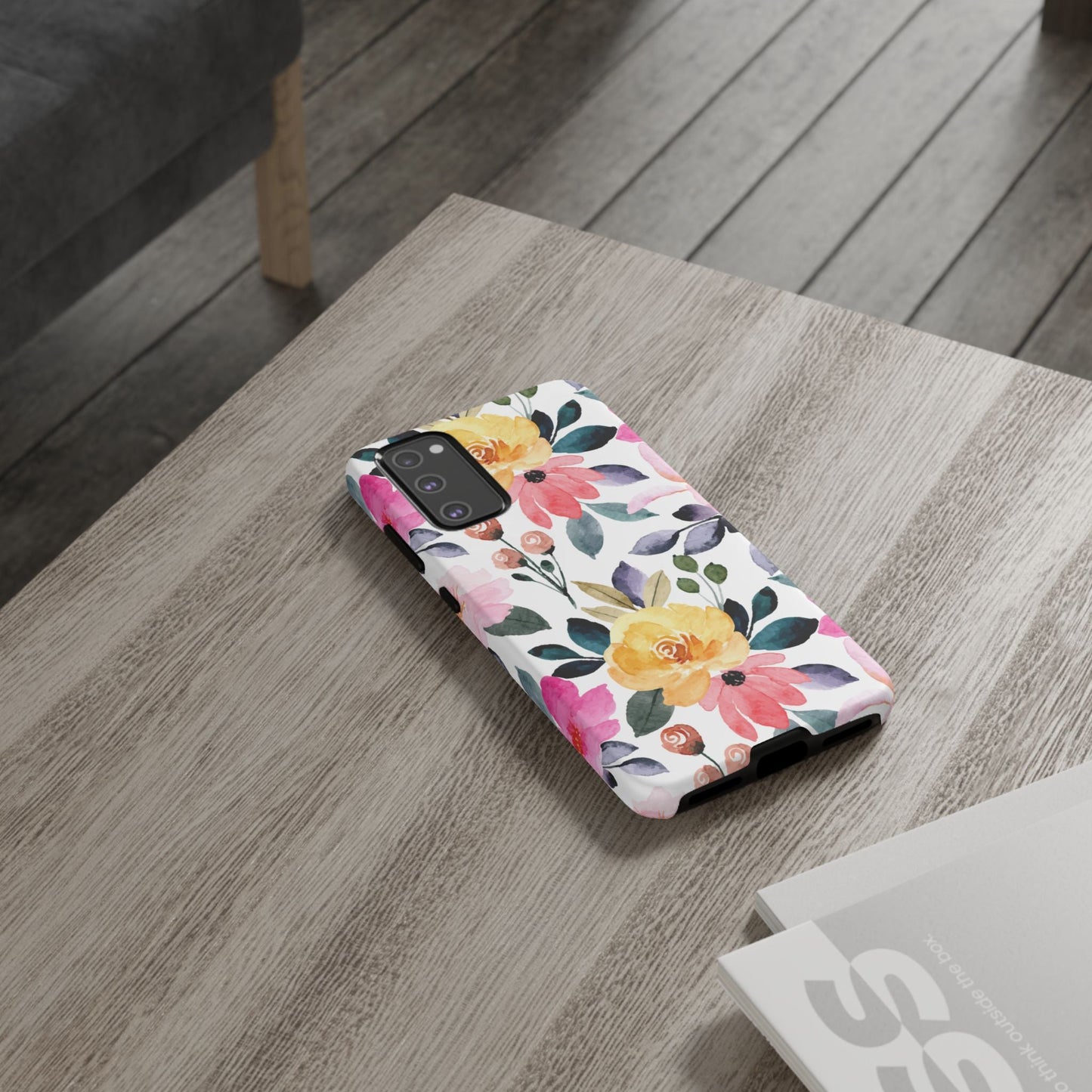 Blossoming Beauty – Samsung Galaxy Case with Watercolor Floral Design - BOGO Cases