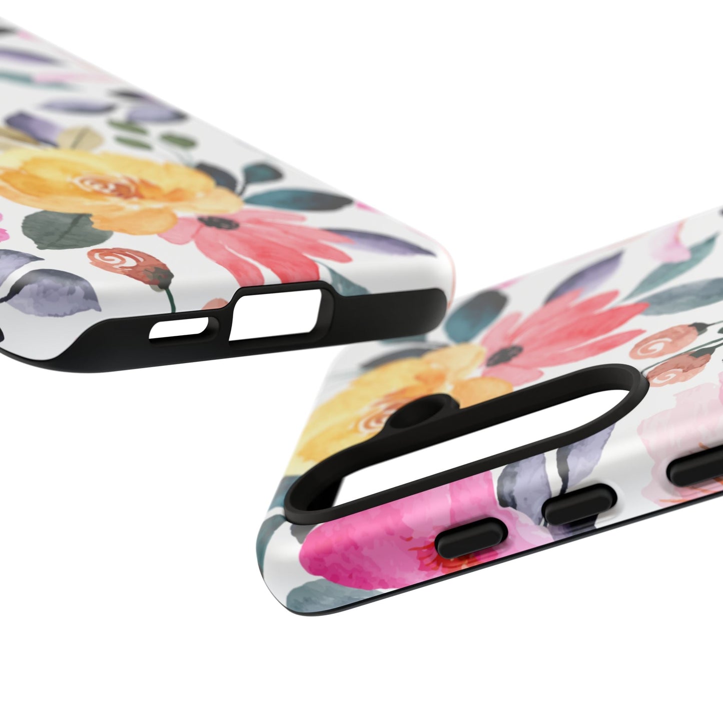 Blossoming Beauty – Samsung Galaxy Case with Watercolor Floral Design - BOGO Cases