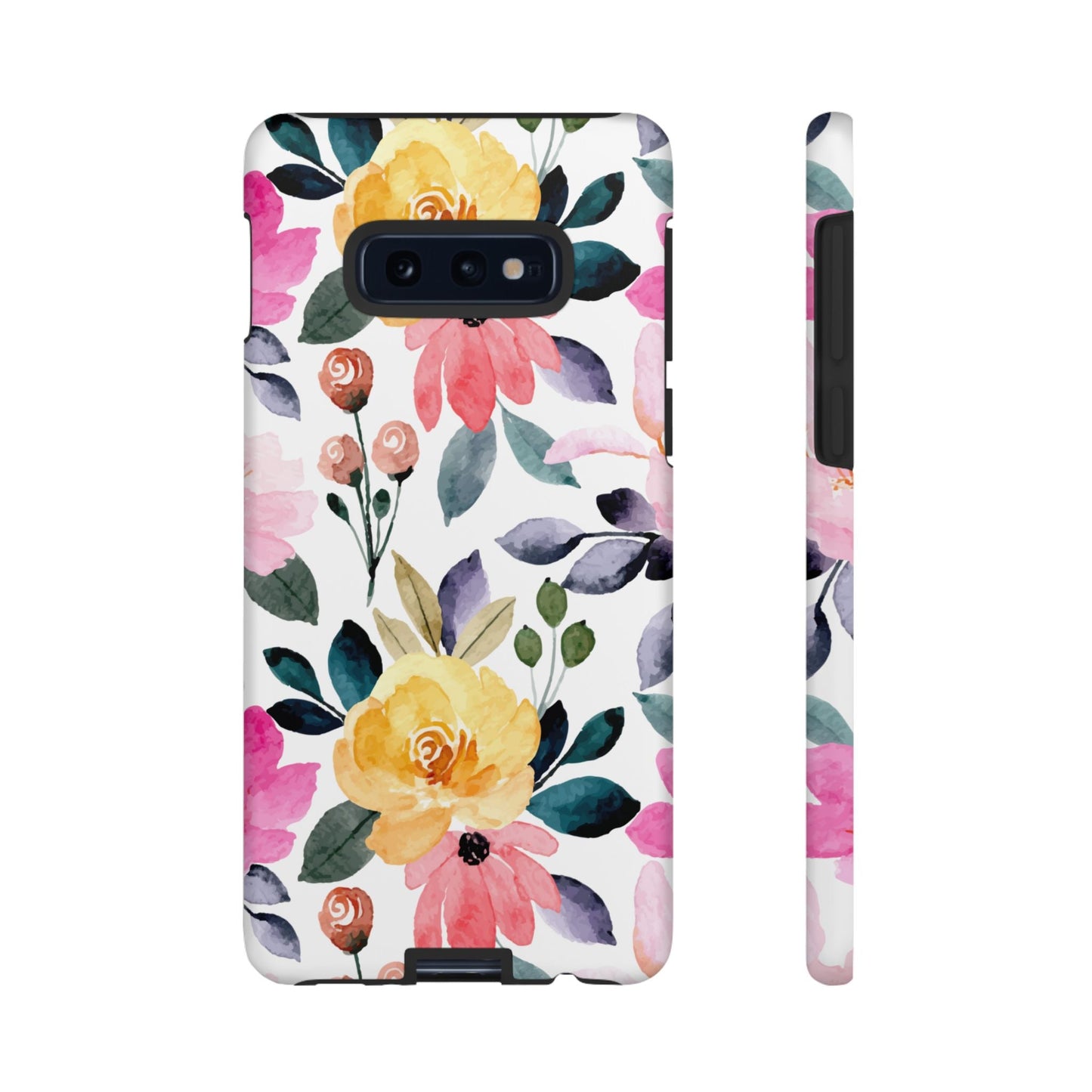 Blossoming Beauty – Samsung Galaxy Case with Watercolor Floral Design - BOGO Cases